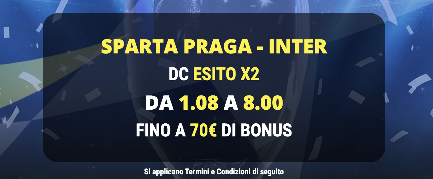 sparta praga inter quota maggiorata