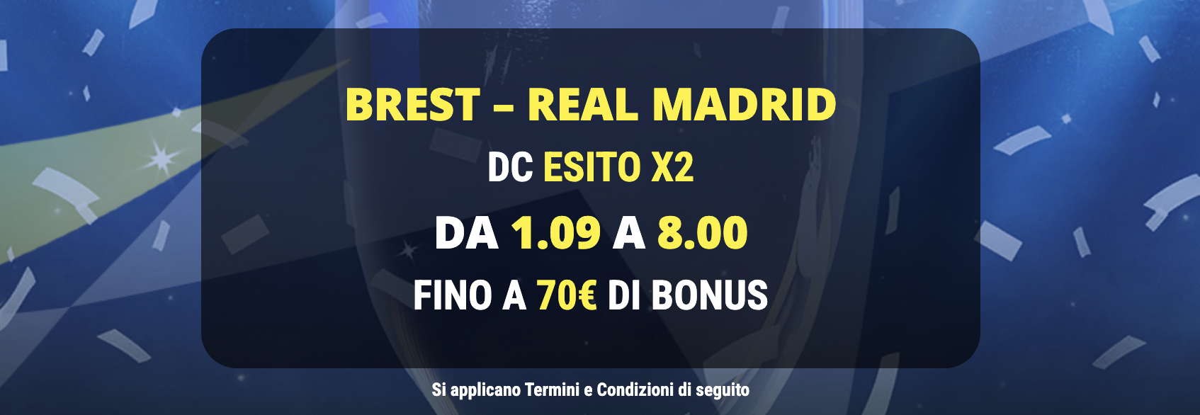 brest real madrid quota maggiorata champions