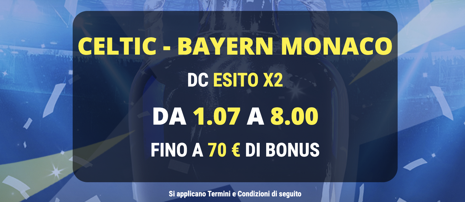 celtic bayern quota maggiorata lottomatica goldbet