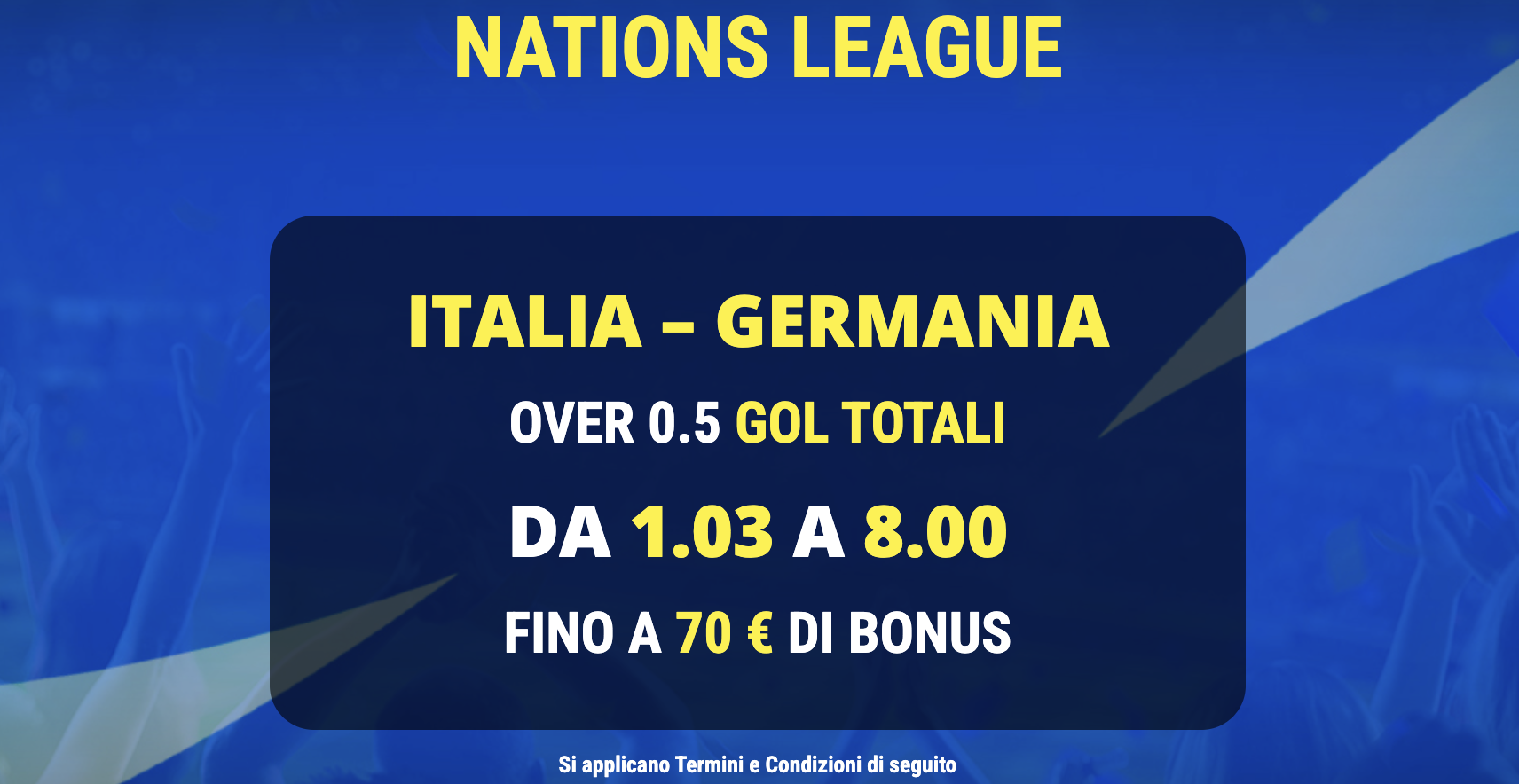 italia germania quota maggiorata