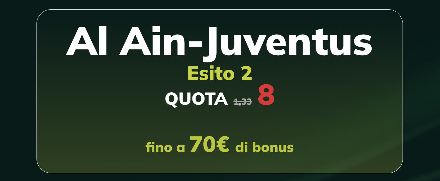 quota maggiorata oggi mondiale per club