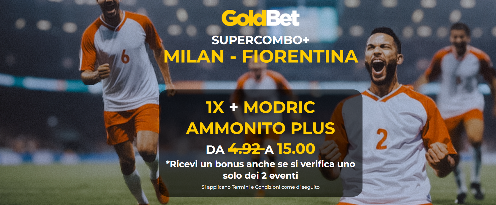 Goldbet quota maggioarata