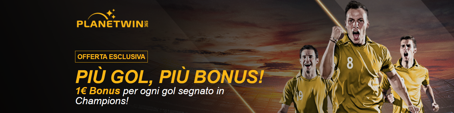 bonus champions league gol scommesse