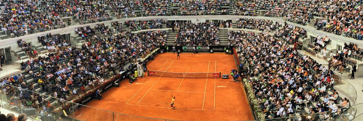 Foro Italico: lo stadio del tennis di Roma è la casa della racchetta