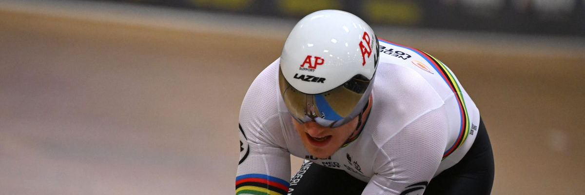 Record del kilometro da fermo, l'impresa di Jeffrey Hoogland 