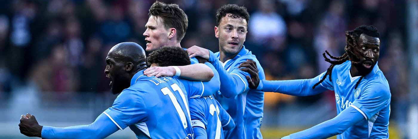 Superquota Maggiorata Lottomatica e Goldbet: NAPOLI almeno 1 gol contro la Lazio a quota 8.00!