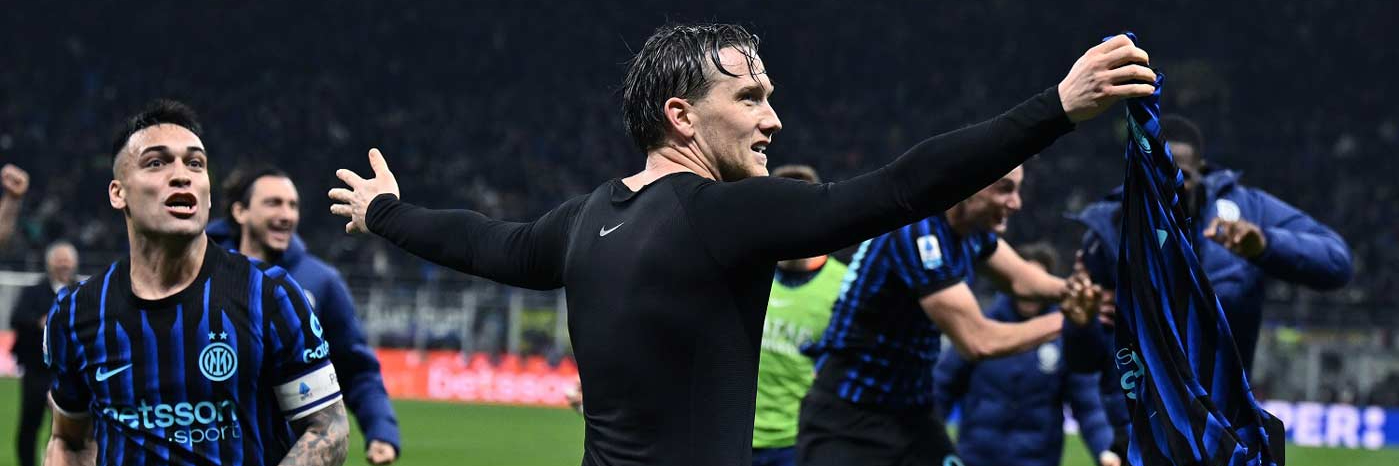 Superquota maggiorata Planetwin365: BodØ Glimt - Inter almeno un gol dell'Inter nel match a quota 6 e 1€ per ogni tiro in porta