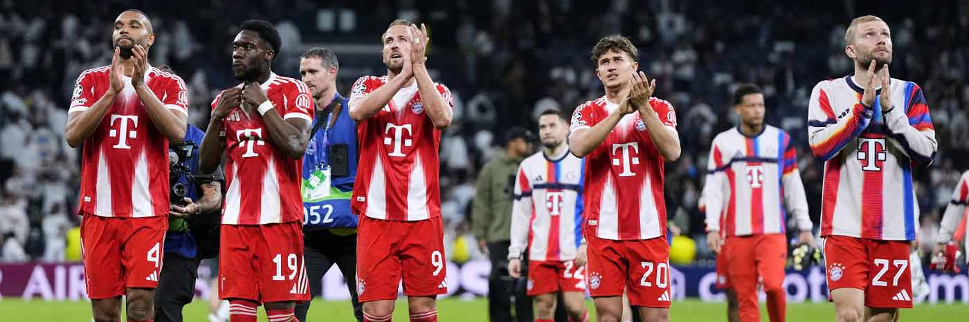 Superquota maggiorata Marathon: Bayern Monaco-Real Madrid Over 0.5 a quota 10