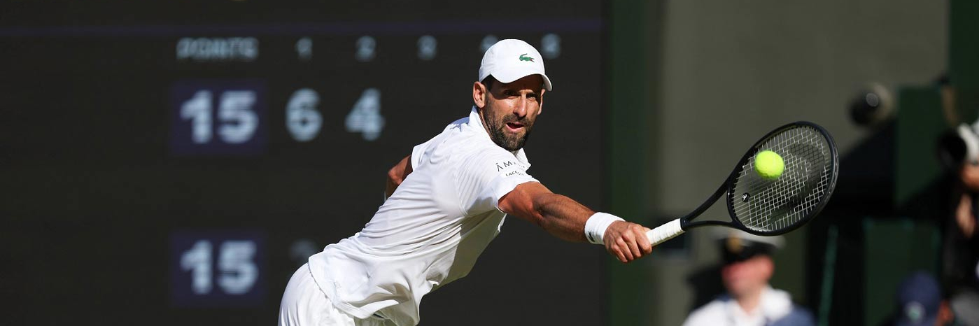 Djokovic da leggenda: a Wimbledon la semifinale Slam numero 55