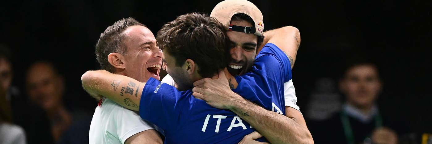 Coppa Davis 2026, sorteggio Final Eight: Italia-Corea del Sud a Bologna